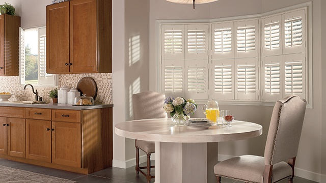 Kitchen with Window Shades